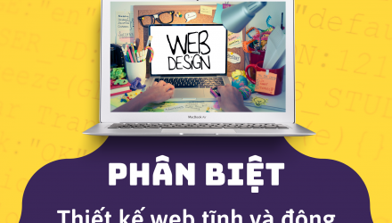 Phân biệt giữa thiết kế web tĩnh và động, ưu nhược điểm