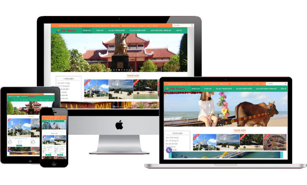 WEBSITE DU LỊCH 5N TOURS